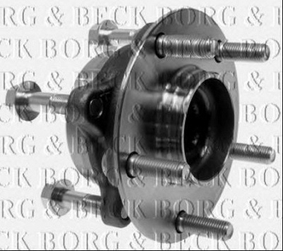 BORG & BECK bbk1247 -  Комплектующие, колодки дискового тормоза
